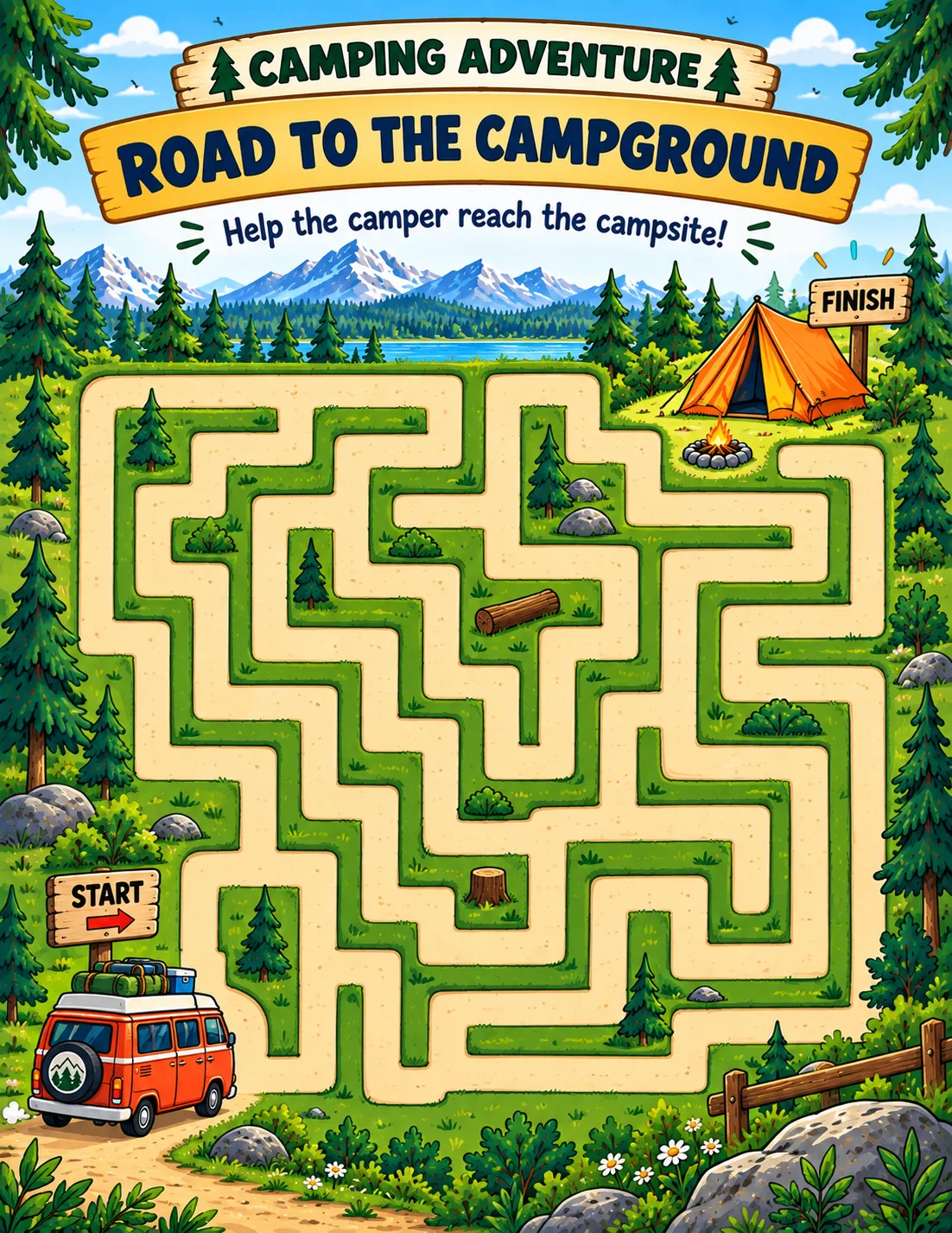 Maze Adventure Book preview