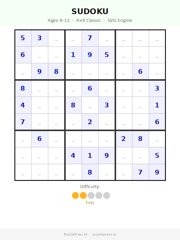 Sudoku engine preview