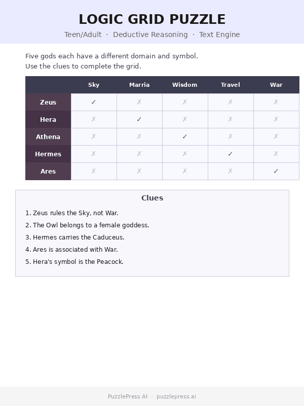 Logic Grid engine preview